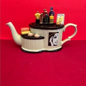 J Bailey made in England teapot titled ooh Lala